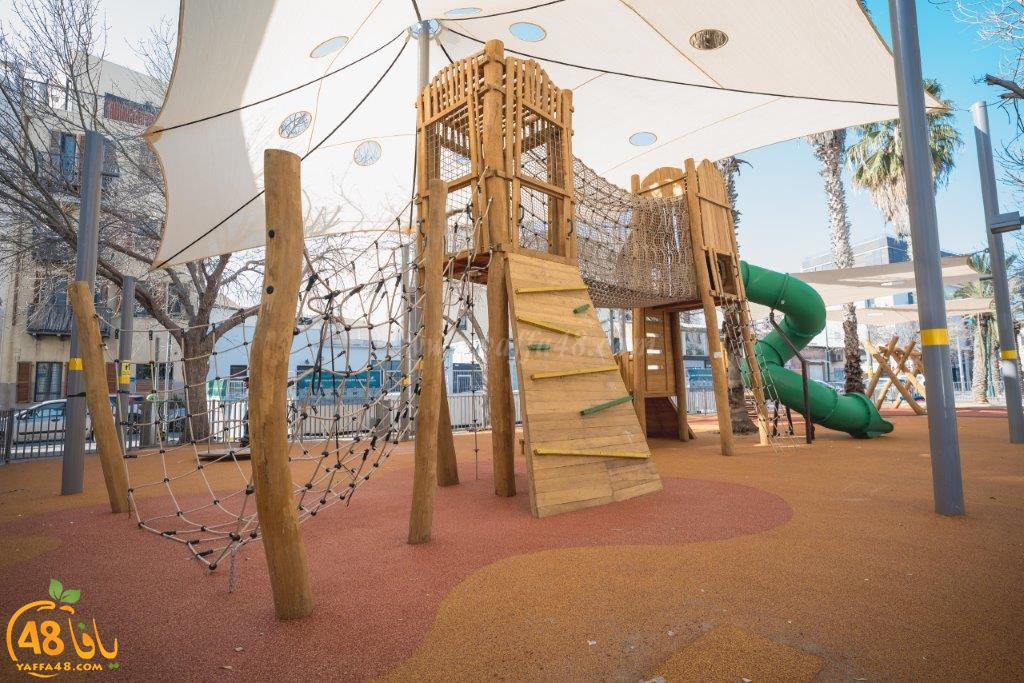  يافا: تجديد حديقتي ألعاب للأطفال في أحياء المدينة